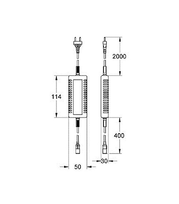 GROHE 42 429 000 Unidad De Conexión Para F-Digital Deluxe