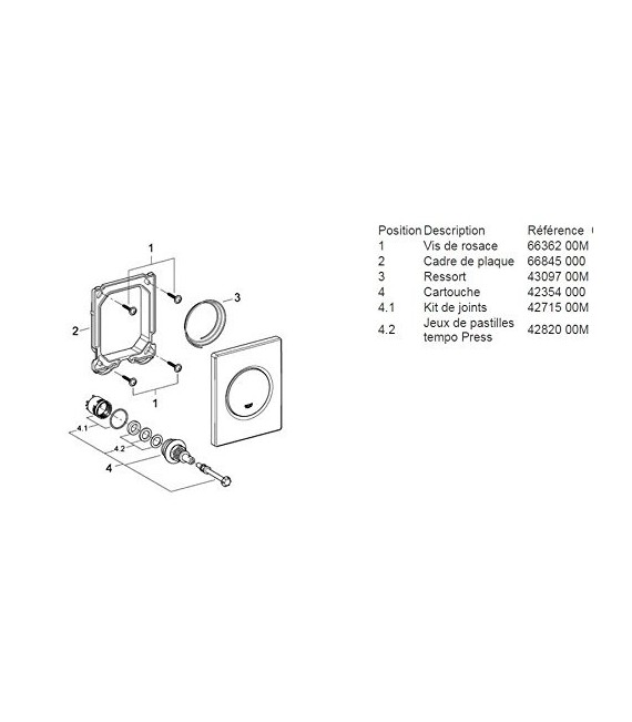 GROHE 38 804 SH0 Nova Cosmopolitan Fluxor