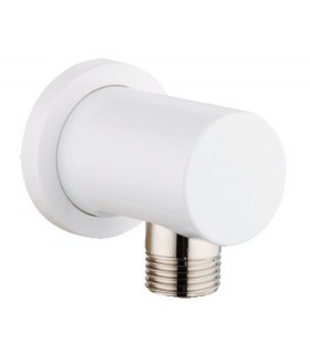 GROHE 27 057 LS0 Codo de Salida con Florón Rshw blanco