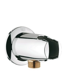 GROHE 28 406 000 Movario Codo de Acoplamiento con Soporte