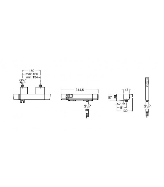 THESIS Termostático Ducha