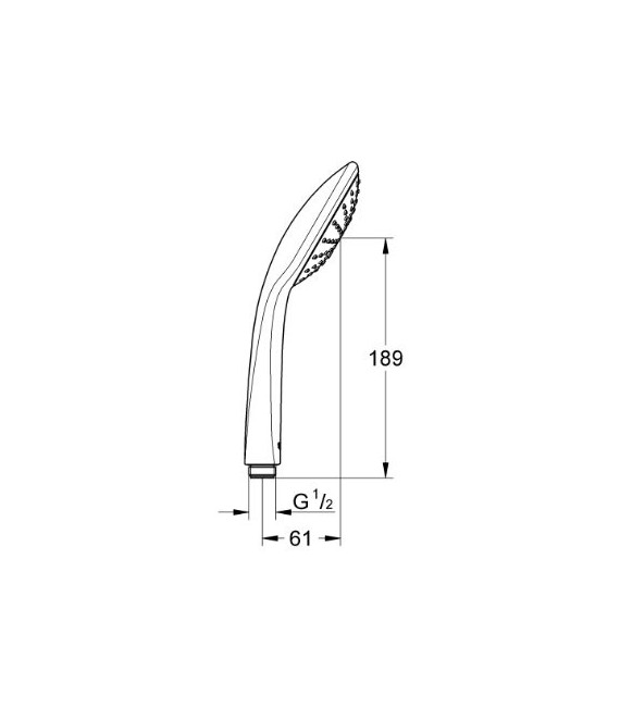 GROHE 27 265 000 Euphoria 110 Mono teleducha