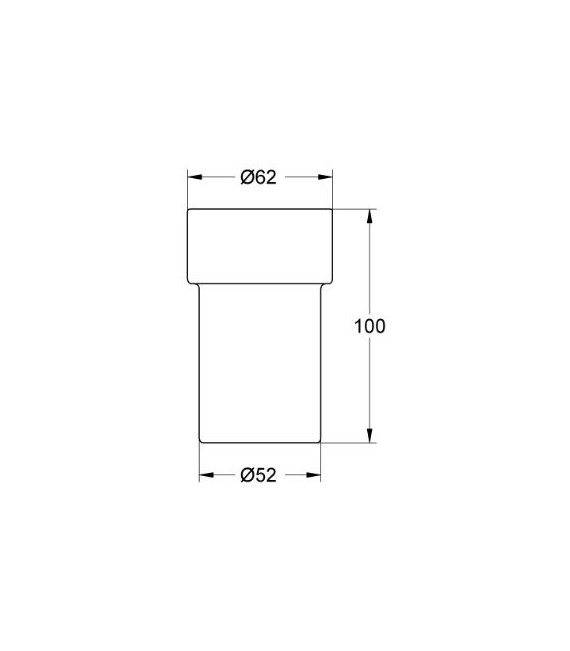 GROHE 40 254 000 Vaso Cristal