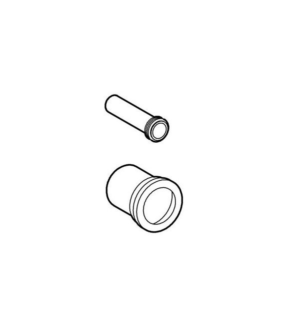 GROHE 37 104 K00 Accesorios Descarga Manguito 110mm