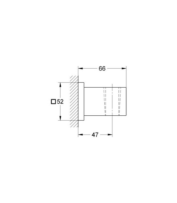 GROHE 27 693 000 Euphoria Cube soporte mural
