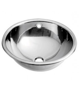 MEDICLINICS SNR036C Lavamanos empotrable Inoxidable Brillo