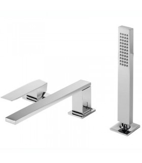 SLIM-TRES 20216101 Grifo Bañera de Repisa con Ducha Antical