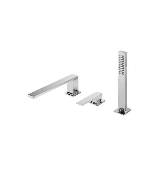 SLIM-TRES 20216101 Grifo Bañera de Repisa con Ducha Antical
