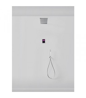 TRES 09286502 Kit electrónico de Ducha termostático Empotrado