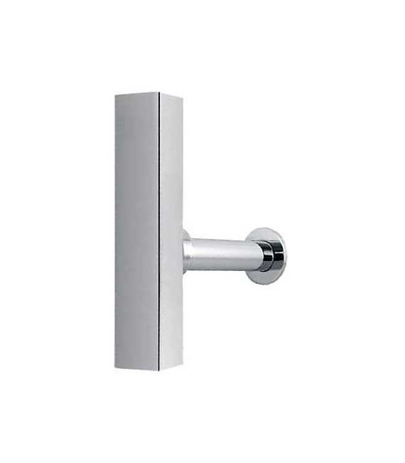 TRES 10710342 Sifón Lavabo visto cuadrado telescópico con faldón