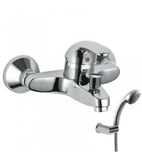 MONO-TRES 2000 172370 Grifo Bañera-Ducha Ducha Antical y flexo doble engatillado