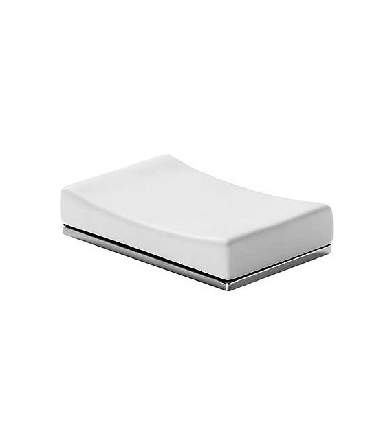 TRES 20263607 Jabonera de encimera cerámica