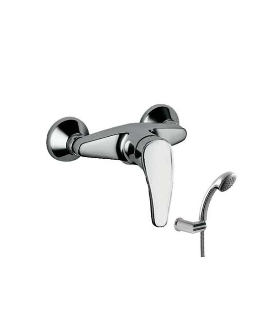 ECO-TRES 17016702 Grifo Ducha Ducha Antical y flexo doble engatillado