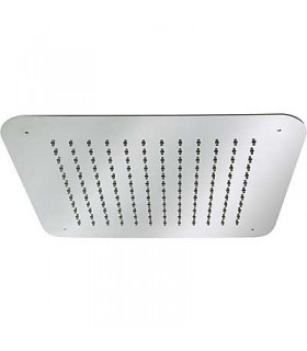 TRES 29951607 Rociador Ducha INOX Techo Antical 420x420 mm.