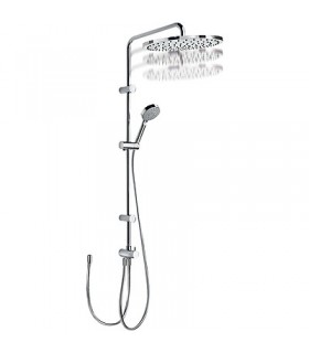 TRES 06163507 Kit Ducha Antical Barra deslizable sobre sus soportes de Pared