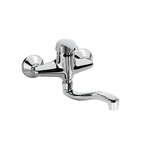 ECO-TRES 17032002 Grifo Fregadero Pared 200 mm