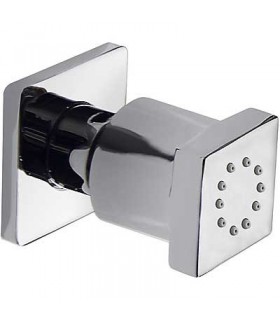 TRES 29951501 Ducha lateral antical SLIM Latón con válvula de retorno