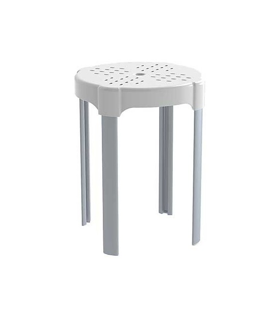 TRES 03463628 Taburete de baño