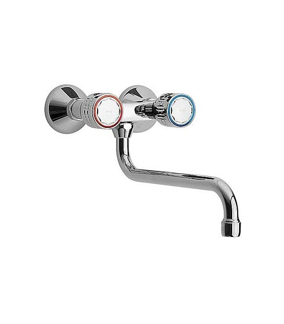 ESE-23 123210 Grupo Fregadero Pared Distancia a Pared de 260 mm.