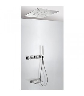 TRESMOSTATIC 20725307 Kit de Bañera termostático Empotrado CROMOTERAPIA