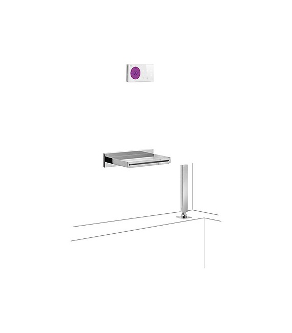 TRES 09286570 Kit electrónico de Bañera termostático Empotrado